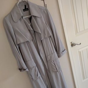 New Topshop Double Breasted Trench Coat with Belt